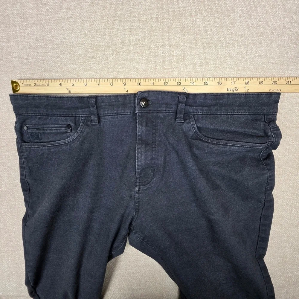 English Laundry Men's Pants 40x32 Faded Black Straight Leg Stretch 5-Pocket